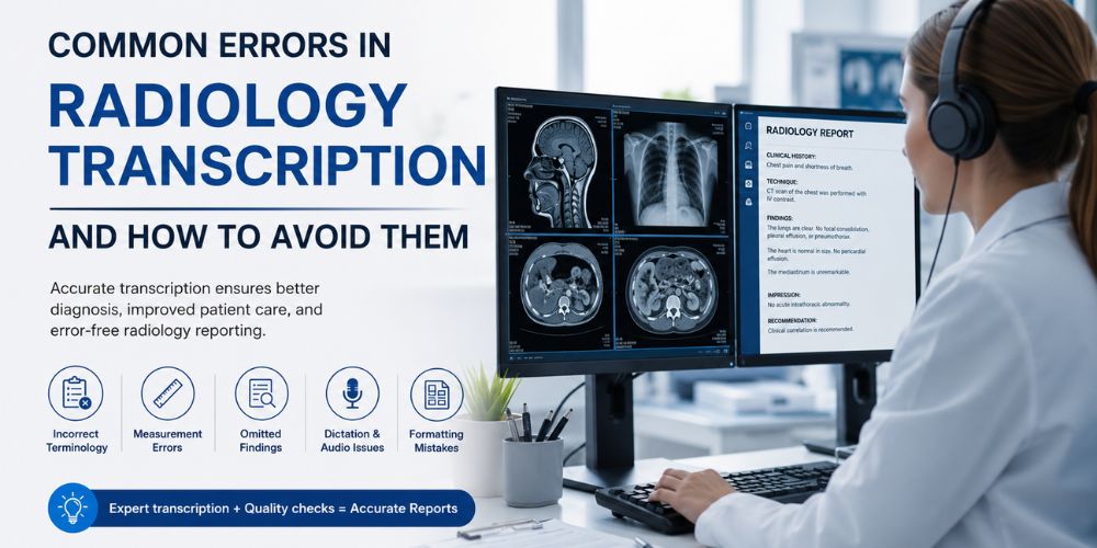 Common Errors in Radiology Transcription Guide