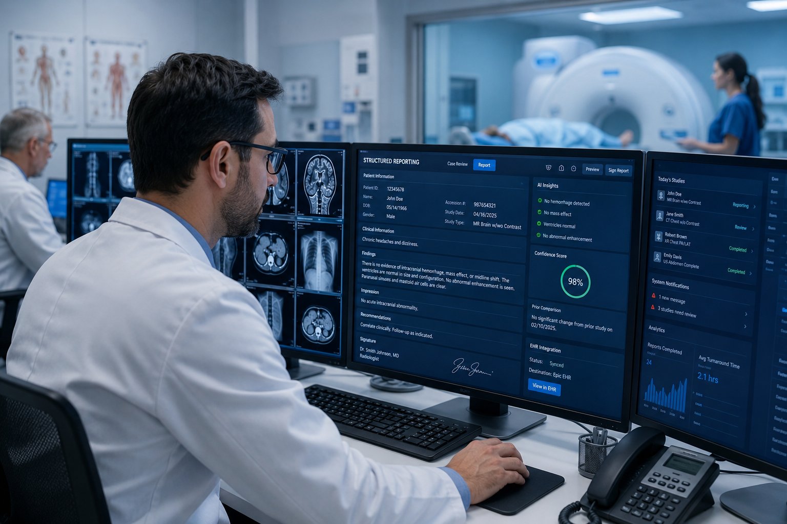 Importance of Structured Radiology Reporting