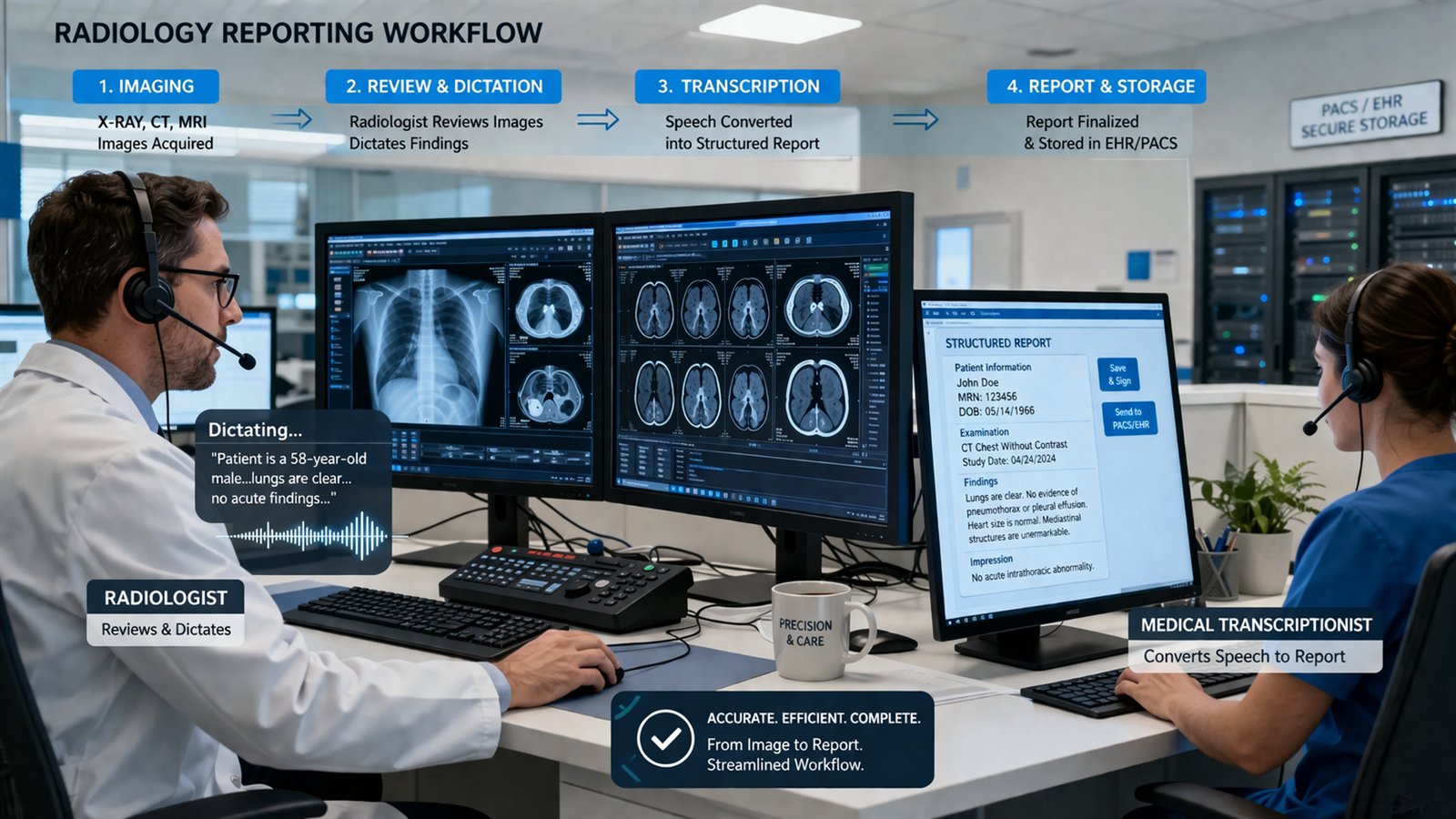 Radiology Documentation Workflow Explained